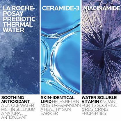 La Roche-Posay Toleriane Hydrating Gentle Face Cleanser, Hydrating Facial Cleanser With Niacinamide +
