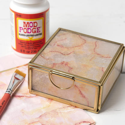 Mod Podge Gloss Sealer, Glue & Finish: All-in-One Craft Solution- Quick Dry, Easy Clean, for Wood