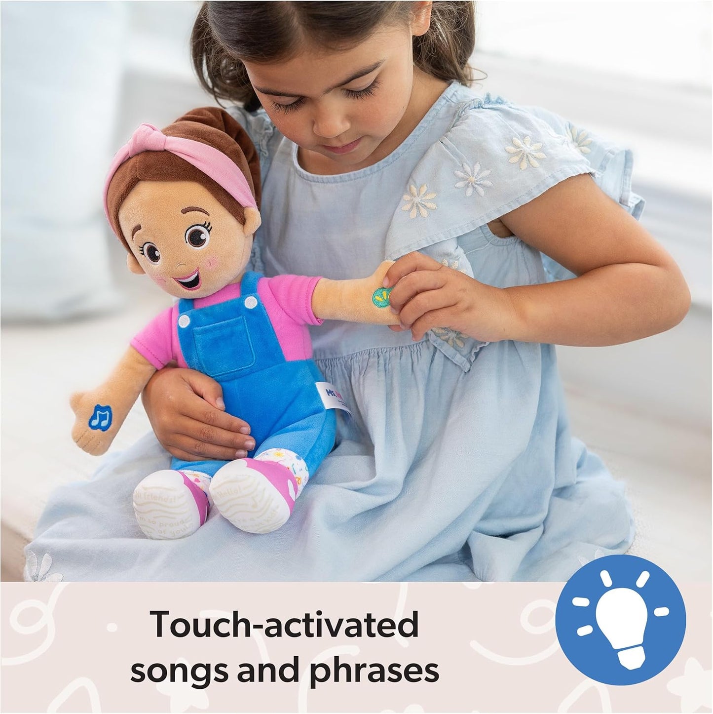 Ms. Rachel Official Speak & Sing Doll, 16 Tall Interactive Toy with 4 Songs & 16+ Phrases, Toddler Toys for Girls & Boys Ages 6 Months to 3+ Years.