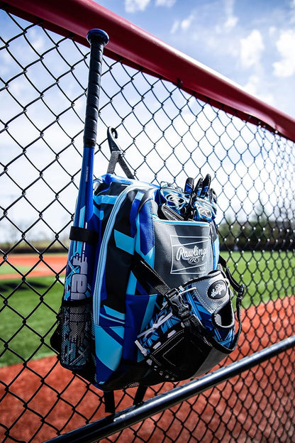 Rawlings, REMIX Backpack Equipment Bag, T-Ball & Youth Baseball / Softball, Royal