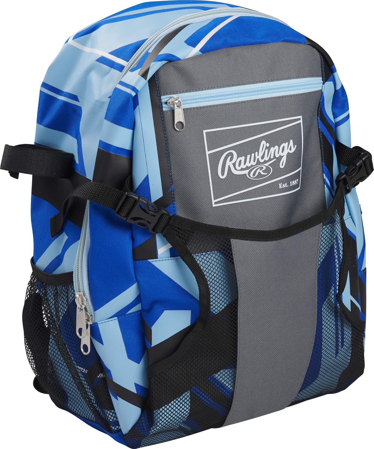 Rawlings, REMIX Backpack Equipment Bag, T-Ball & Youth Baseball / Softball, Royal