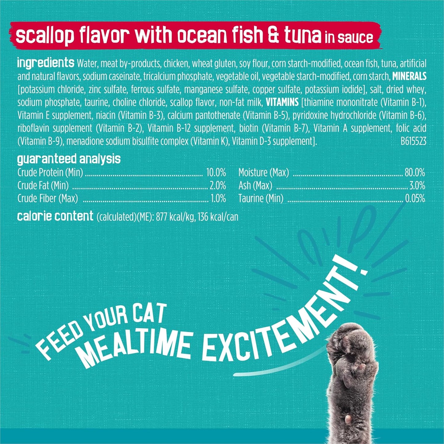 Purina Friskies Wet Cat Food Variety Pack, Tasty Treasures Prime Filets (With Ocean Fish and Tuna, With Chicken and With Turkey) - 5.5 Ounce (2)