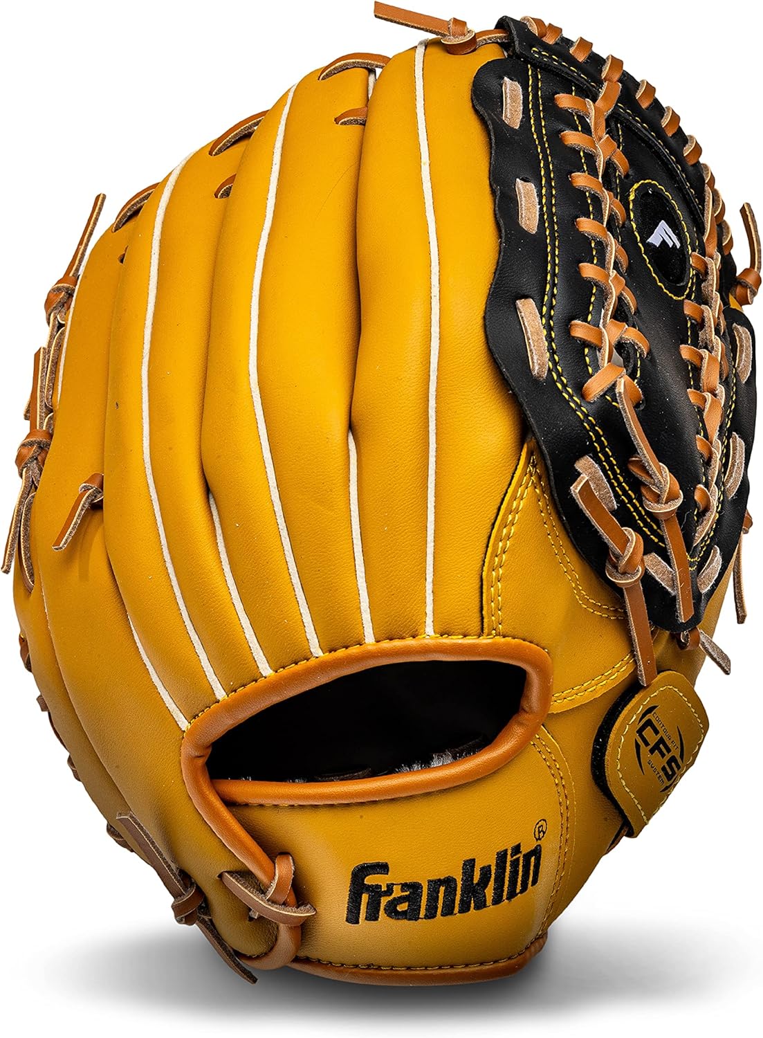 Franklin Sports Field Master Baseball + Softball Glove - Field Master Adult + Youth Baseball + Softball Mitt - Men's + Women's Gloves - Right Hand