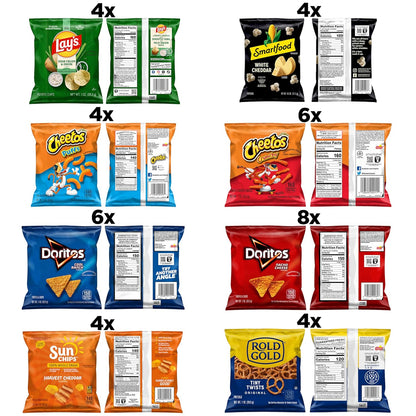 Frito-Lay Fun Times Mix Variety Pack, 2.37 Pounds, (Pack of 40)