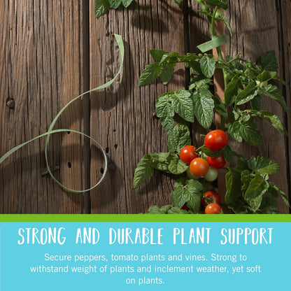 VELCRO Brand VEL-30071-USA ONE-WRAP Garden Ties, Plant Supports for Effective Growing, Strong Grips are Reusable and Adjustable
