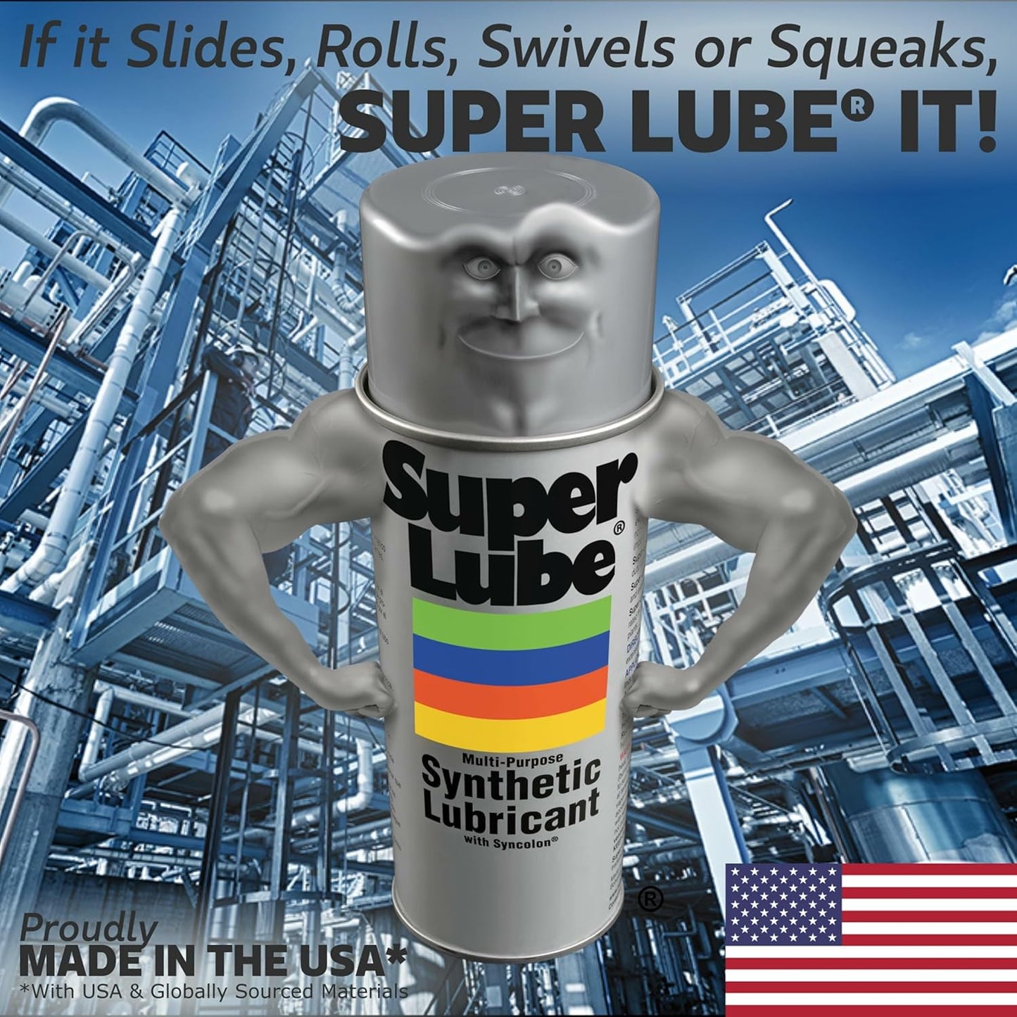 Super Lube Multi-Purpose Synthetic Grease w/ Syncolon - High