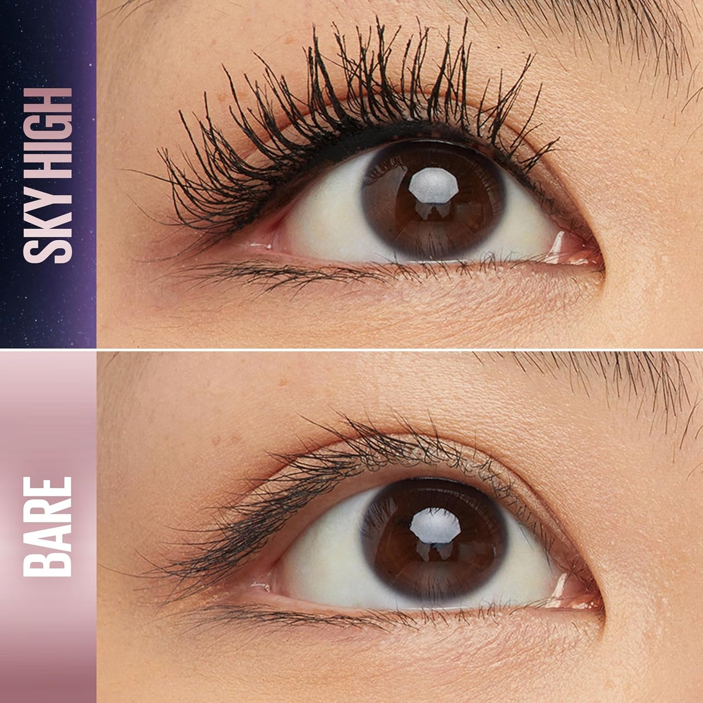 Maybelline Lash Sensational Sky High Washable Mascara Makeup, Volumizing, Lengthening, Defining, Curling, Multiplying, Buildable