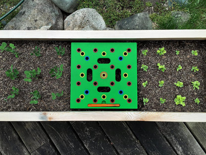 Seeding Square - Patented Seed and Seedling Spacer Tool for Bigger